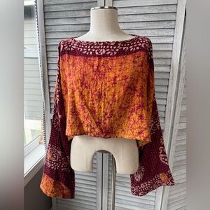 Abundance Crop - kantha & reversible